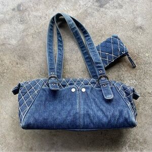 Vera Bradley Blue Denim Shoulder Bag